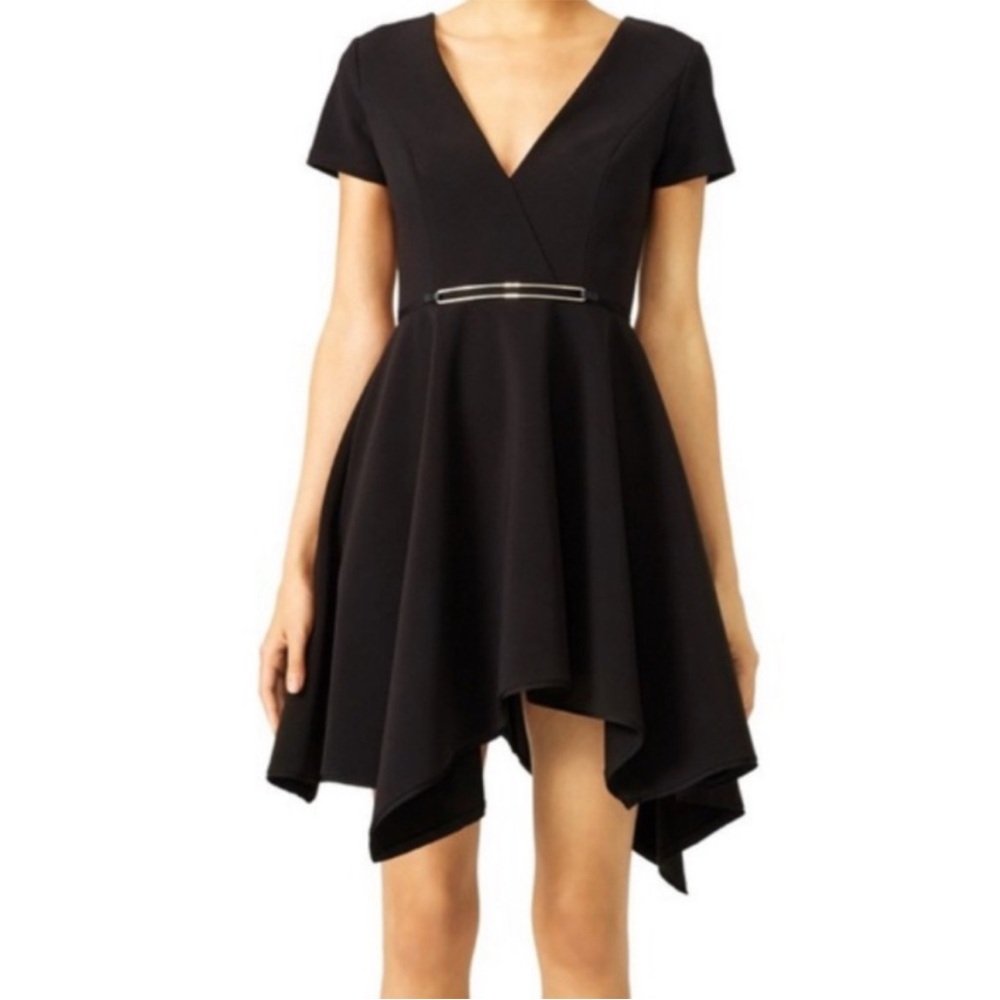 Halston Heritage Jagged Edge Dress